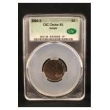 2006-D CAC Choice BU Sample Coin Jefferson