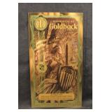 1/1000thoz .999 Gold Washington D.C. Goldback