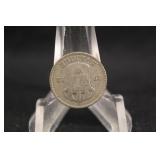 1912-W Sweden Silver 25 Ore Coin