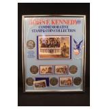 John F. Kennedy Stamp and Silver Coin Collection