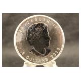 2013 $8 1.5oz .9999 Silver Canada Polar Bear Coin
