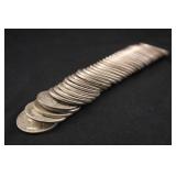 Roll of 40 Pre-64 Washington Silver Quarters