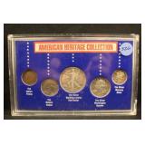 The American Heritage Collection *3 Silver Coins