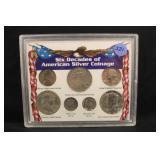 Six Decades of American Silver Coins