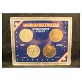 American Half Dollar Silver Commem Set