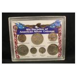 Six Decades of American Silver Coins