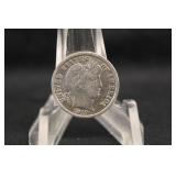 1910-S Barber Silver Dime