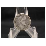 1910-D Barber Silver Dime