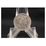1896-O Barber Silver Dime *Key Date Full Liberty
