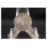 1907-D Barber Silver Dime