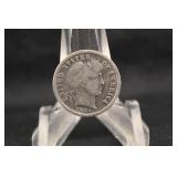 1904-S Barber Silver Dime 800,000 Minted