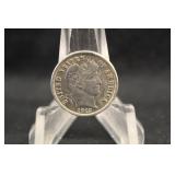 1912-S Barber Silver Dime