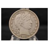 1914-S Barber Silver Half Dollar *Semi Key 992,000