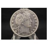1911-S Barber Silver Half Dollar