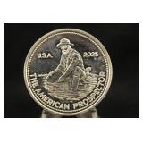 2025 1oz .999 Silver ENGELHARD Prospector