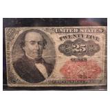 Series of 1874 25 Cent Fractional Currency