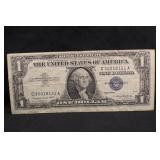 1957-A $1 Dollar Silver Certificate Note