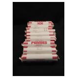 Lot of 9 Lincoln Rolls B.U. 1955-58