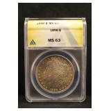 1896 MS63 Morgan Silver Dollar
