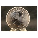 2013 1oz .9999 Silver Maple Leaf