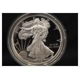 2016-W 1oz .999 Silver American Eagle Proof w/COA