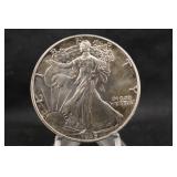 1989 1oz .999 Pure Silver Eagle