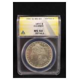 1897 Certified Morgan Silver Dollar