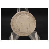 1898 Barber Silver Quarter
