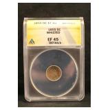 1855 Seated Liberty Silver Half Dime Certified