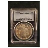 1885-O MS63 Morgan Silver Dollar