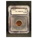1939-S MS65 Red Lincoln Wheat Cent