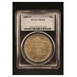 1885-O MS63 NGC Certified Morgan Silver Dollar