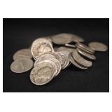 Lot of 44 90% Silver Mercury Dimes
