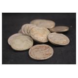 Lot of 14 Full Date Buffalo Nickels