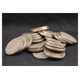 Lot of 23 Buffalo Nickels Readable Dates