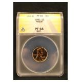 1961 PF65 Red Lincoln Cent