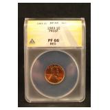 1963 PF66 Lincoln Cent Certified