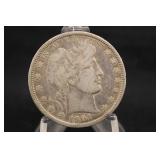 1901-O Barber Silver Half Dollar