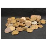Lot of 100 Lincoln Head Wheat Pennies