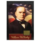 William McKinley 1/1000thoz .999 Gold in Assay