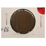 1865 Two Cent Piece