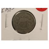 1866 Shield Nickel