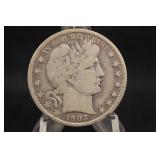 1903-P Barber Silver Half Dollar