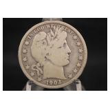 1903-O Barber Silver Half Dollar