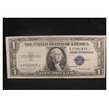 1935-G *No Motto* $1 Silver Certificate