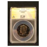 1971-S PF66 Cameo Kennedy Half Dollar Certified