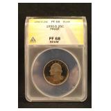 1990-S PF68 DCAM Washington Quarter Certified