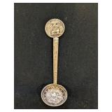 Mexico Silver Souvenir Spoon    6.7g   B2