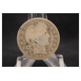 1900-P Barber Silver Quarter