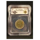 1984 Yugoslavia Dinarjev Coin Certified